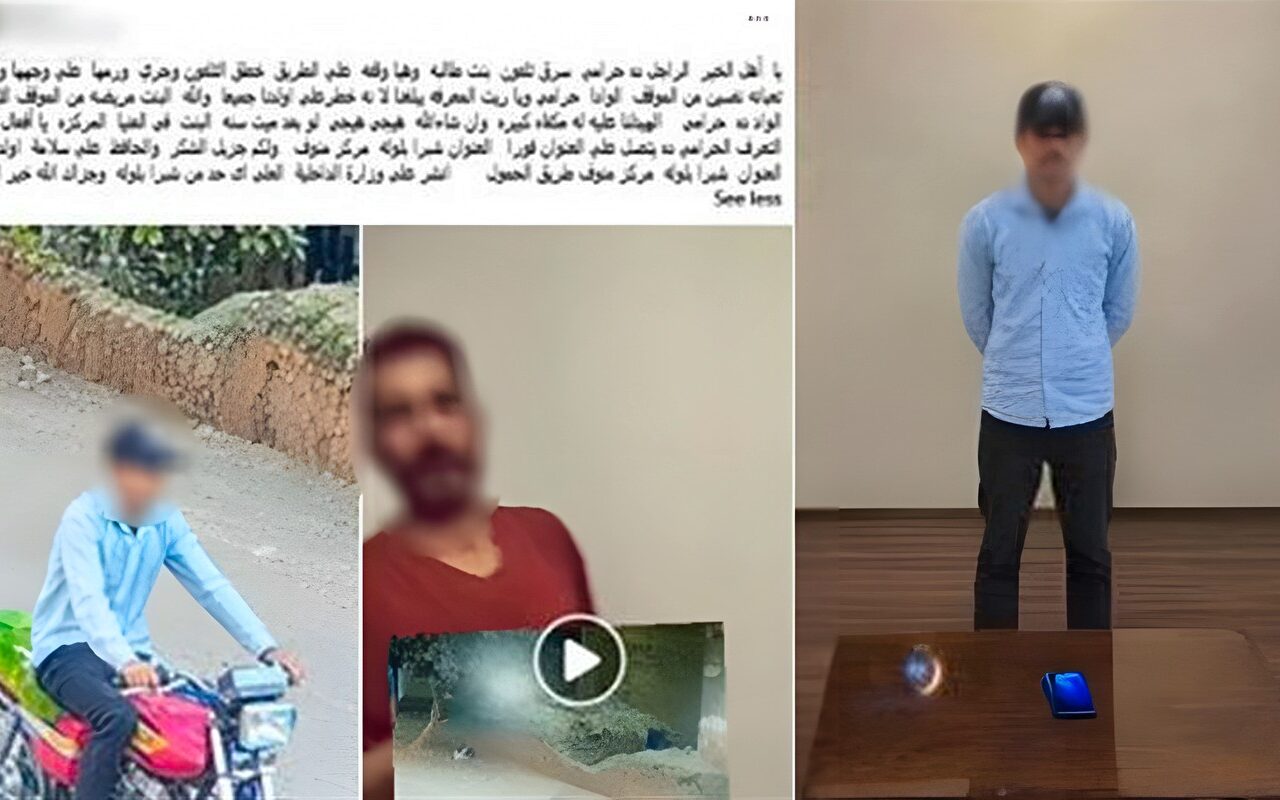 مقطع فيديو يقود لضبط عامل سرق هاتف طالبة بالمنوفية، الأمن يكشف تفاصيل الواقعة