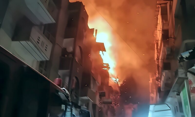 إخماد حريق امتد إلى 5 أبراج حمام بالمنصورة دون وقوع وفيات أو إصابات