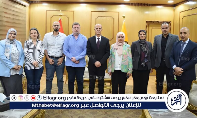 رئيس جامعة بني سويف يستقبل ممثلي “ساكلاي” الفرنسية لتعزيز التعاون البحثي