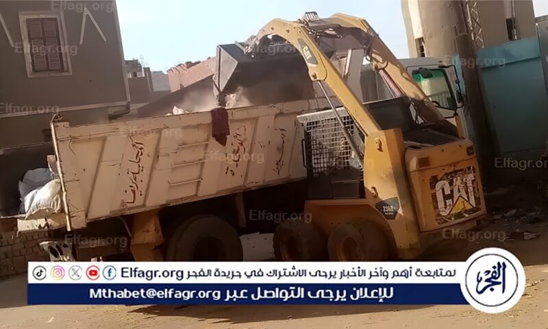 محافظ أسيوط: رفع تراكم القمامة ونواتج التطهير بقرى بمركز أسيوط