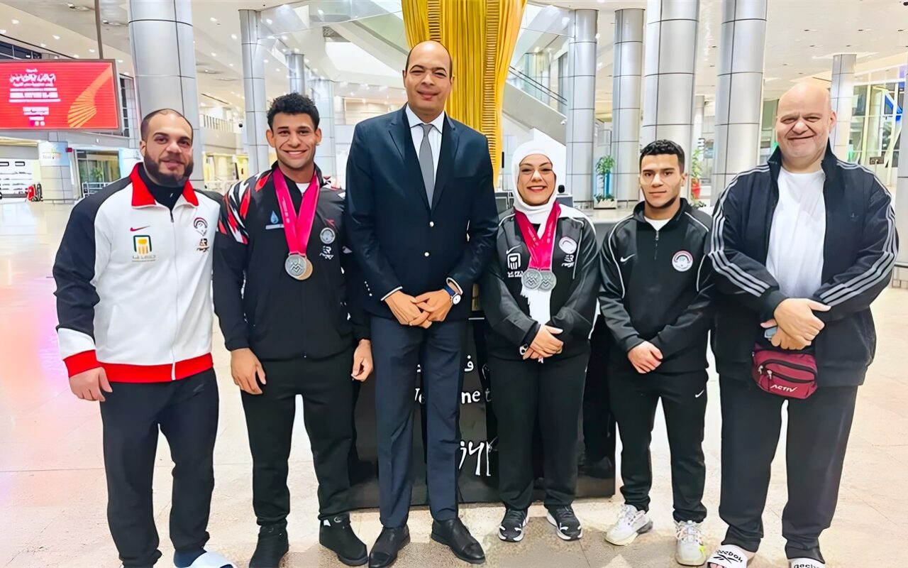 رفع الأثقال، قائمة منتخب مصر لبطولة العالم في الصين