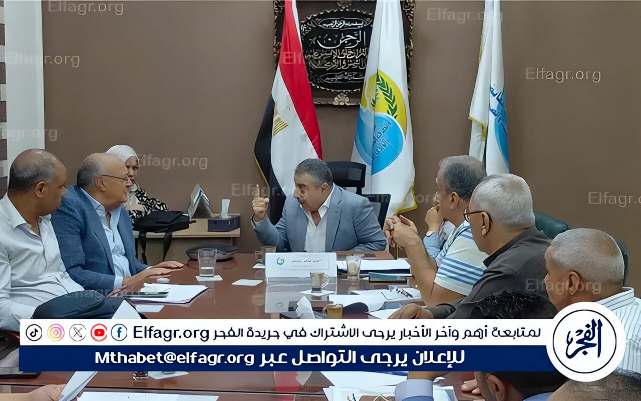 رئيس مياه أسيوط يتابع أعمال إحلال وتجديد محطة معالجة عرب المدابغ