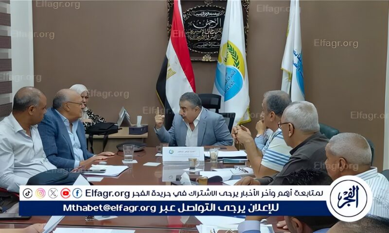 رئيس مياه أسيوط يتابع أعمال إحلال وتجديد محطة معالجة عرب المدابغ
