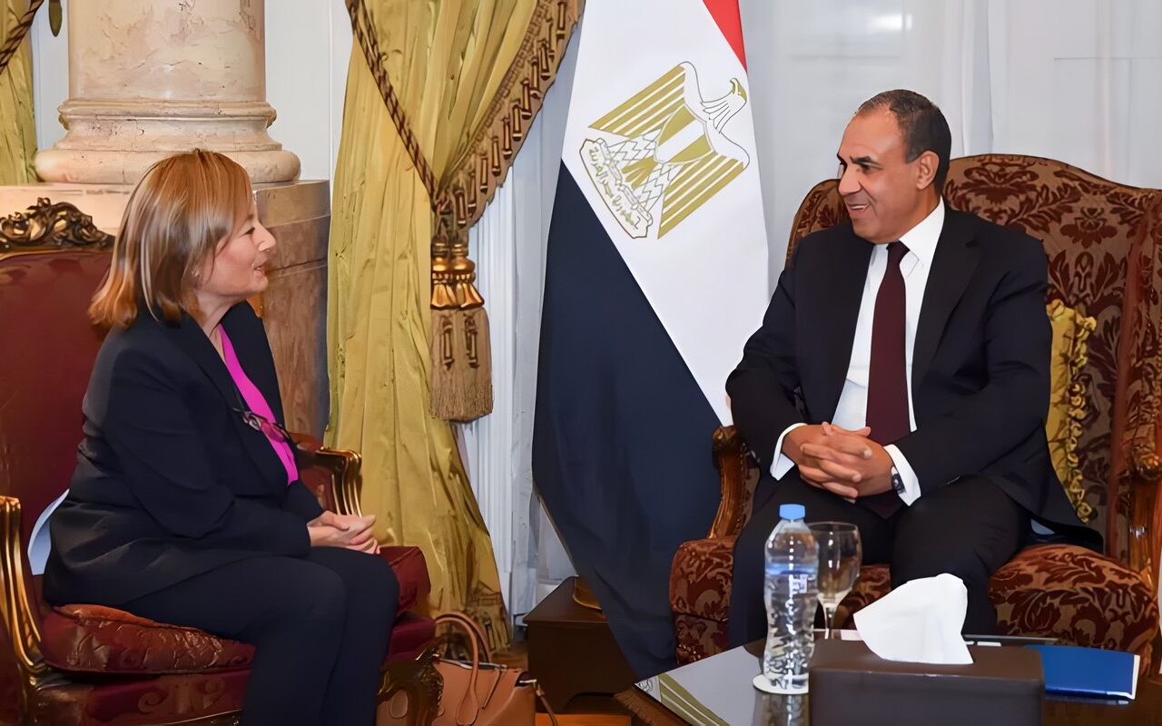 وزير الخارجية يستقبل نائبة رئيس بنك الاستثمار الأوروبي