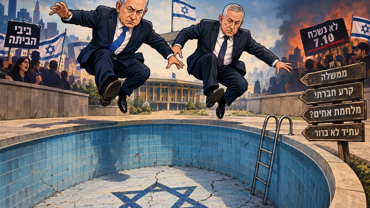 إسرائيل بعد الانتخابات.. نتنياهو وآيزنكوت يقفزان في بركة بلا ماء.. مأزق تشكيل الحكومة يهدد بحرب أهلية متفجرة.. وصراع سياسي مفتوح على المجهول