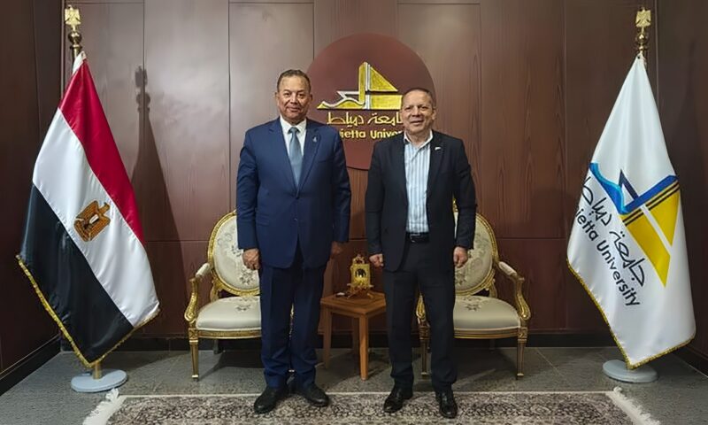 شراكة استراتيجية بين جامعتي دمياط والمنصورة الجديدة لتطوير التعليم والتدريب الطبي