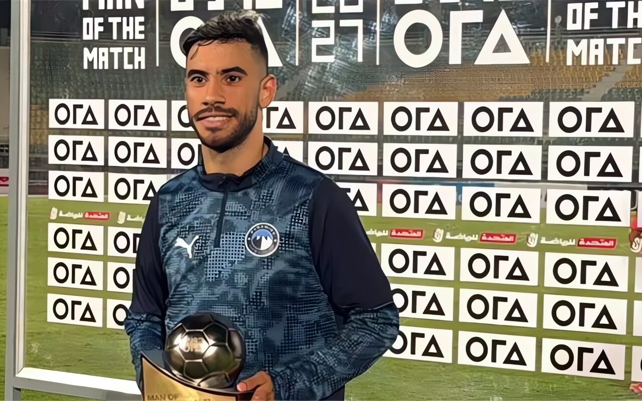 ناصر ماهر رجل مباراة بيراميدز وطلائع الجيش في الدوري المصري