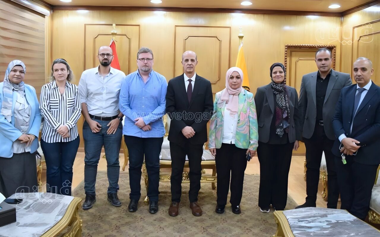 رئيس جامعة بني سويف يستقبل وفد “ساكلاي” الفرنسية لتعزيز التعاون البحثي