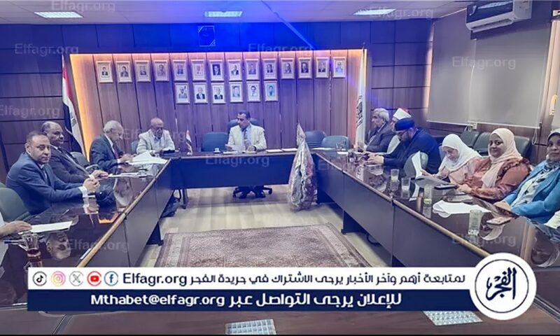 اللجنة المركزية لأخلاقيات البحث العلمي بجامعة أسيوط تبحث تطوير أداء اللجان الفرعية وتعزيز التحول الرقمي
