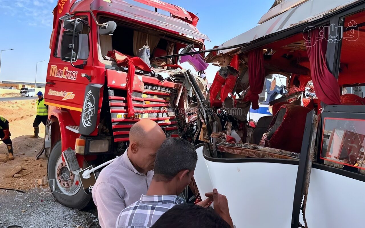 جثتان و42 مصابًا، أسماء ضحايا حادث أتوبيس الطالبات الجامعيات ببني سويف
