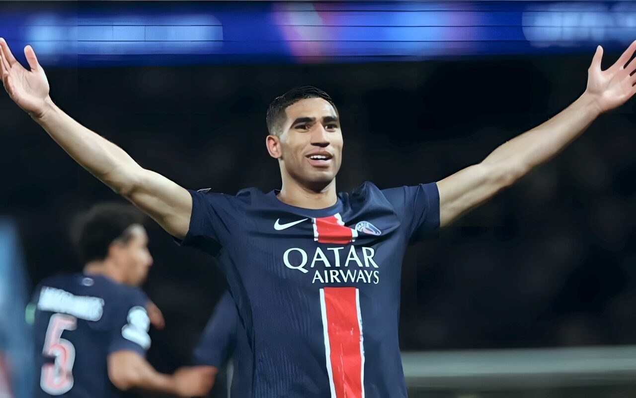هاتريك حكيمي يقود باريس سان جيرمان لاكتساح لوهافر بخماسية في الدوري الفرنسي