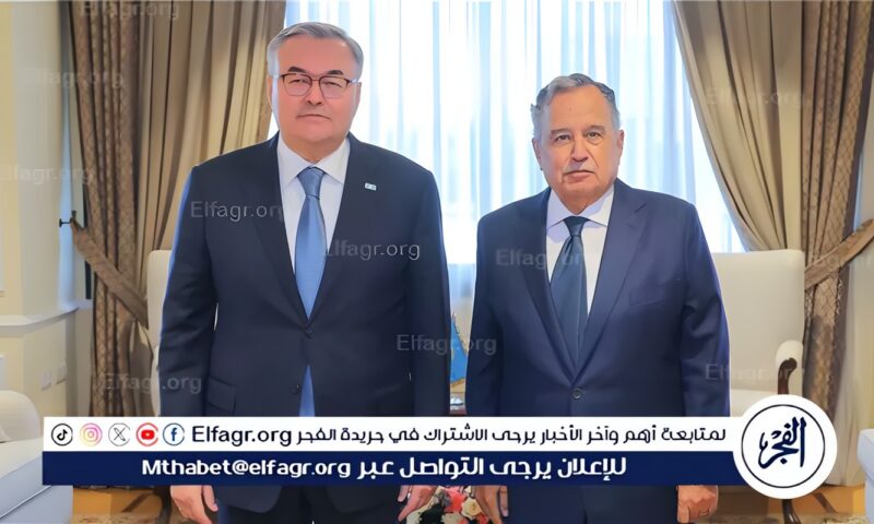 فهمي يبحث مع وزير خارجية كازاخستان تعزيز العلاقات العربية الكازاخستانية