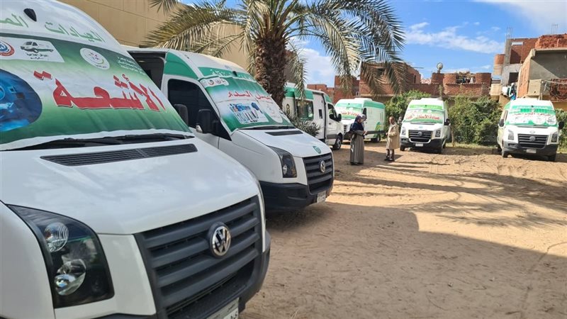 قافلة طبية لـ “صحة البحيرة” تفحص 2131 مواطنا في قرية الحدين