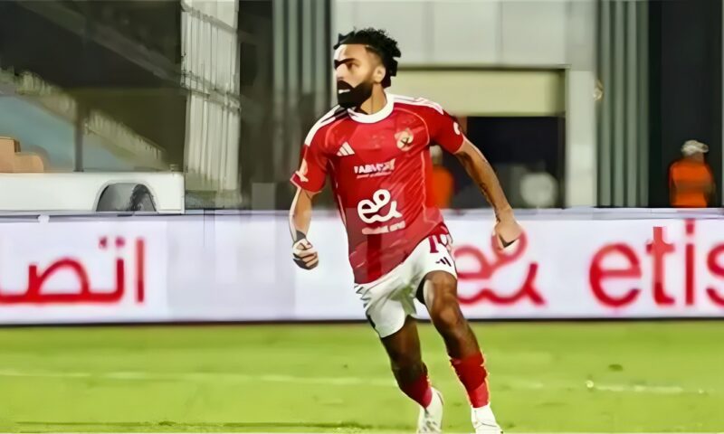حسين الشحات يسجل هدف الأهلي الأول في شباك كيتارا الأوغندي
