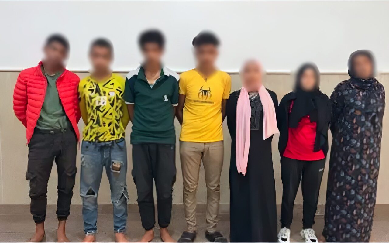 ضبط 7 أشخاص داخل مبنى مهجور بكفر الشيخ بتهمة تعاطي المواد المخدرة