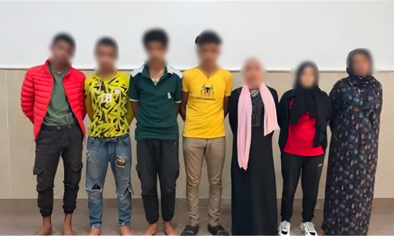 ضبط 7 أشخاص داخل مبنى مهجور بكفر الشيخ بتهمة تعاطي المواد المخدرة