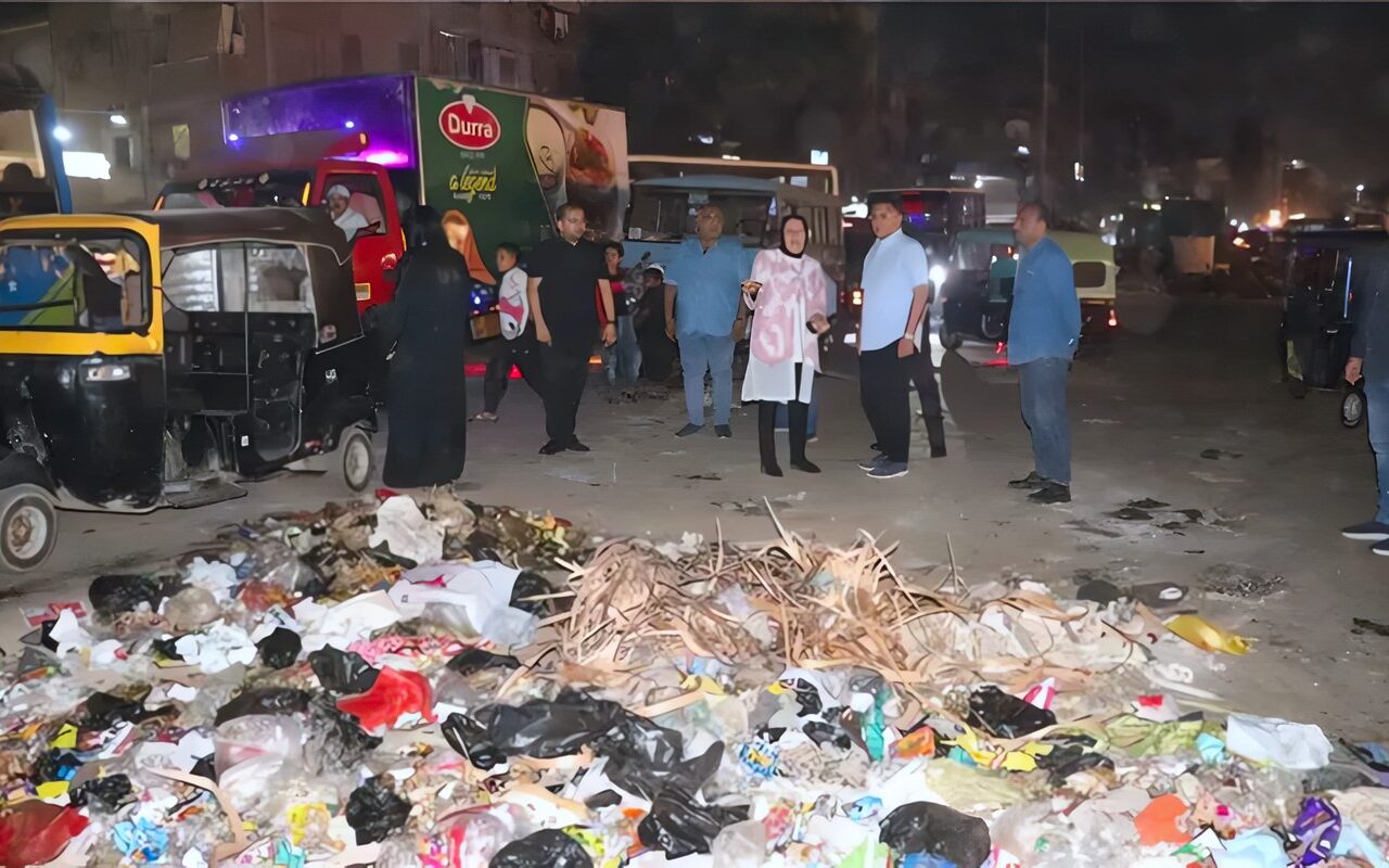شوارع شبرا الخيمة تحت الرقابة، محافظ القليوبية يمهل «نهضة مصر» فرصة أخيرة للارتقاء بمستوى الخدمة