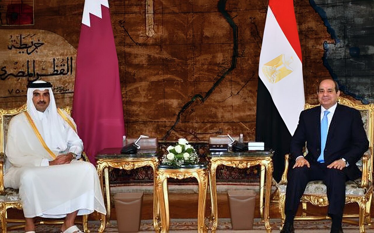 تعزيز العلاقات الثنائية.. أمير قطر يتلقى رسالة خطية من الرئيس السيسي