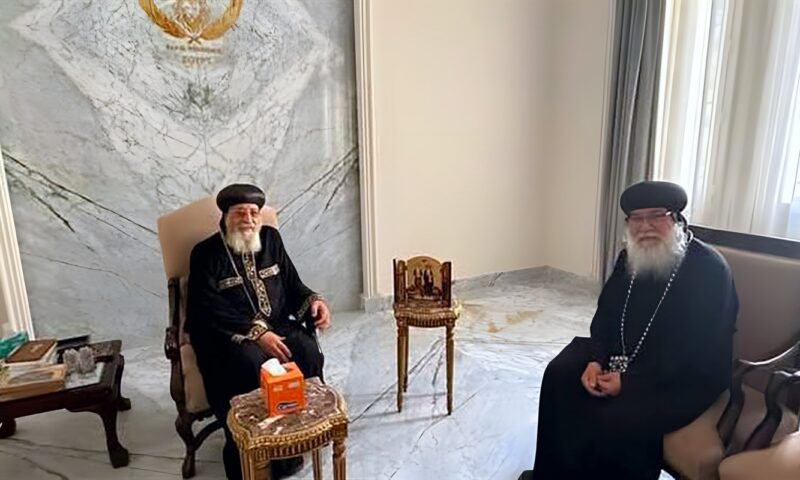 البابا تواضروس يتلقي تقريرا عن الخدمة في إيبارشية المنيا