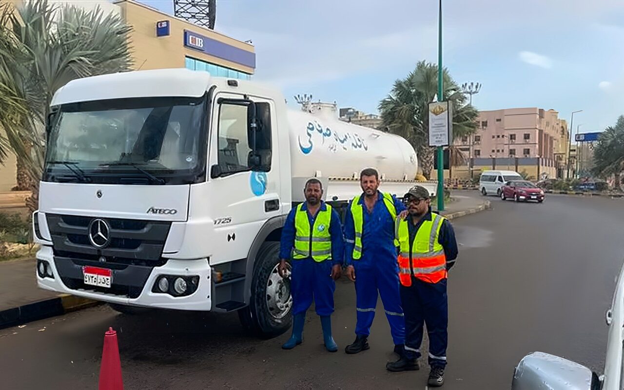 مياه البحر الأحمر ترفع درجة الاستعداد لمواجهة الأمطار، جاهزية كاملة لفرق الطوارئ