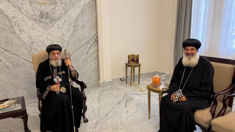 البابا تواضروس يتلقي تقريرا عن الخدمة في إيبارشية روما بإيطاليا