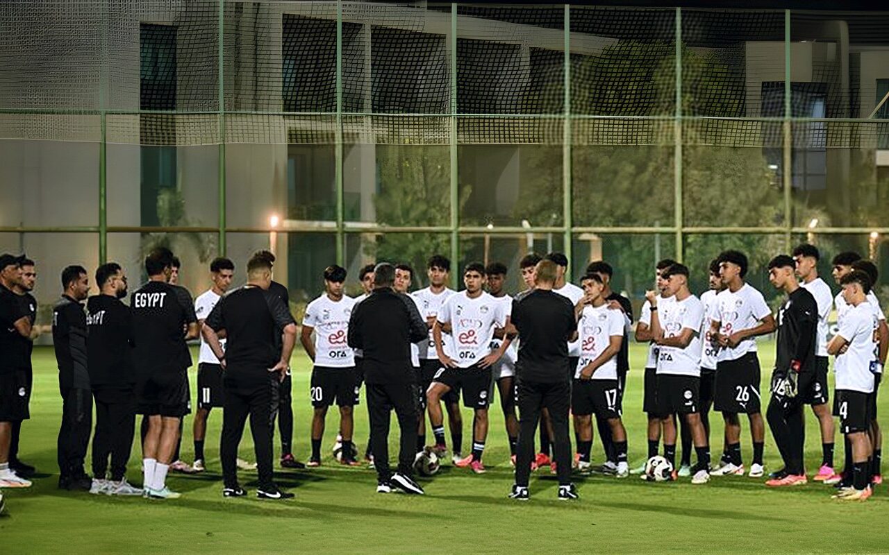 منتخب الناشئين يختتم تدريباته قبل السفر إلى قطر للمشاركة في كأس الخليج