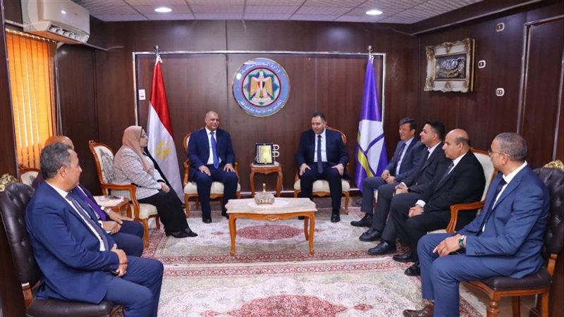 محافظ دمياط يستقبل رئيس قطاع الحسابات بوزارة المالية لتطوير المنظومة