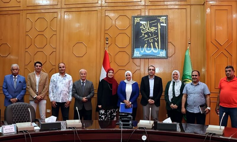 نائب محافظ الإسماعيلية يتابع تحديث المخطط الاستراتيجي لمدينة التل الكبير