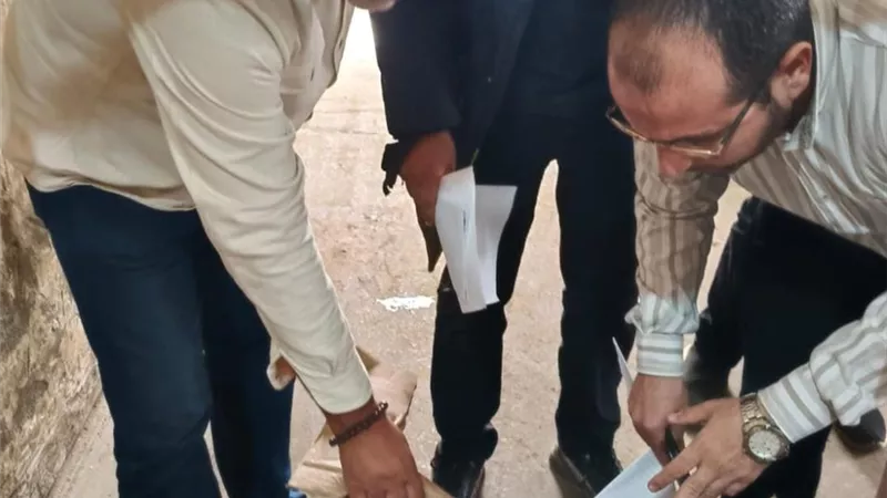 ضبط طن و770 كيلو دهون وكبدة وكلاوي فاسدة بمدينة العبور في القليوبية