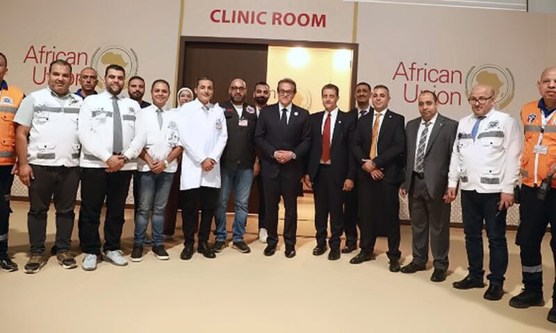 «الصحة»: تقديم خدمات التأمين الطبي لـ239 من المشاركين في منتدى أفريقيا بالعلمين
