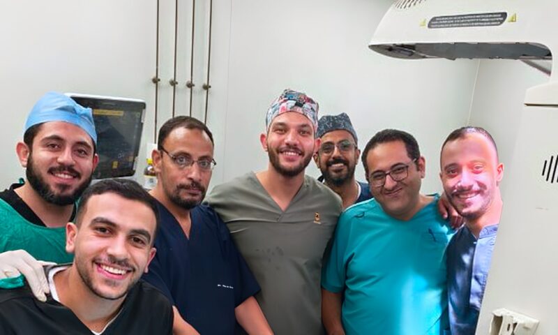 إنجاز طبي جديد بمستشفى أطفال مصر ..إنقاذ حالة تعاني من رتق بالمريء