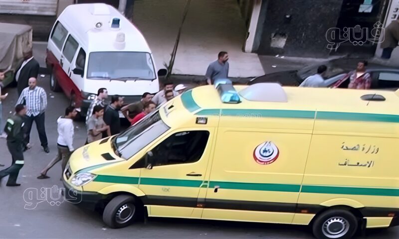 نقل جثمان رضيع سقط من الدور الرابع إلى مشرحة مستشفى نجع حمادي العام