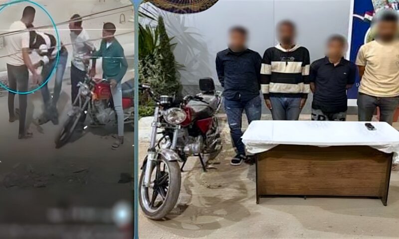3 أشخاص يعتدون على عامل بالشرقية ويجبروه على استقلال دراجة نارية
