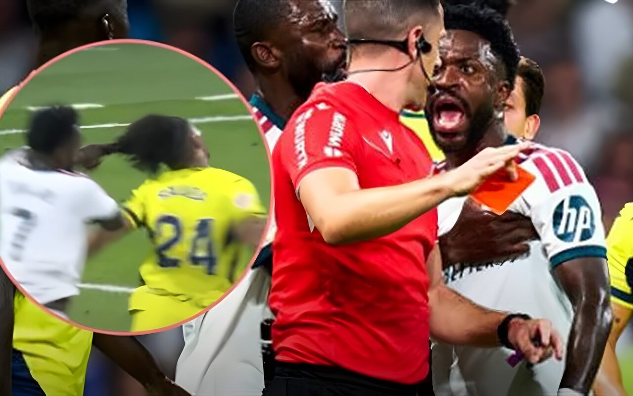 بعد طرده، فينيسيوس صاحب أغرب واقعة في الدوري الإسباني (فيديو)