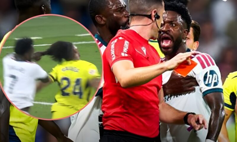 إيقاف فينيسيوس 4 مباريات وغيابه عن كلاسيكو ريال مدريد وبرشلونة