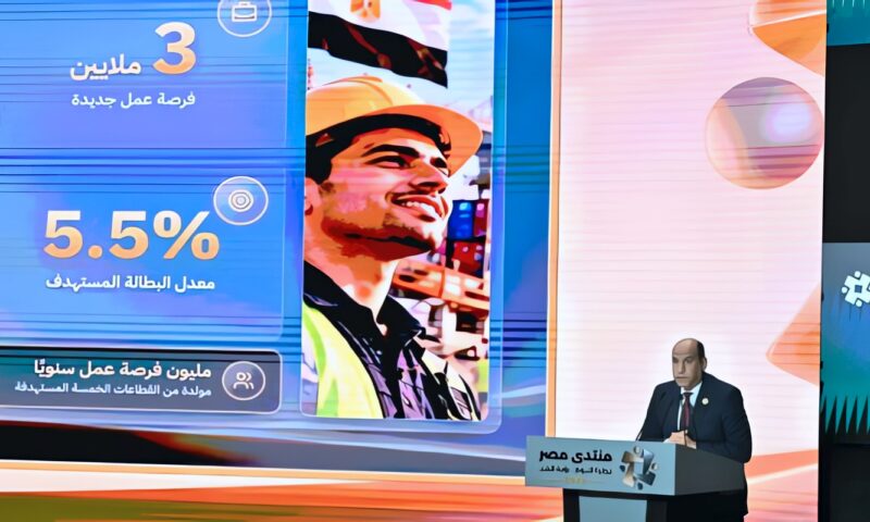 وزير العمل: نستهدف 3 ملايين فرصة عمل وخفض البطالة إلى 5.5%