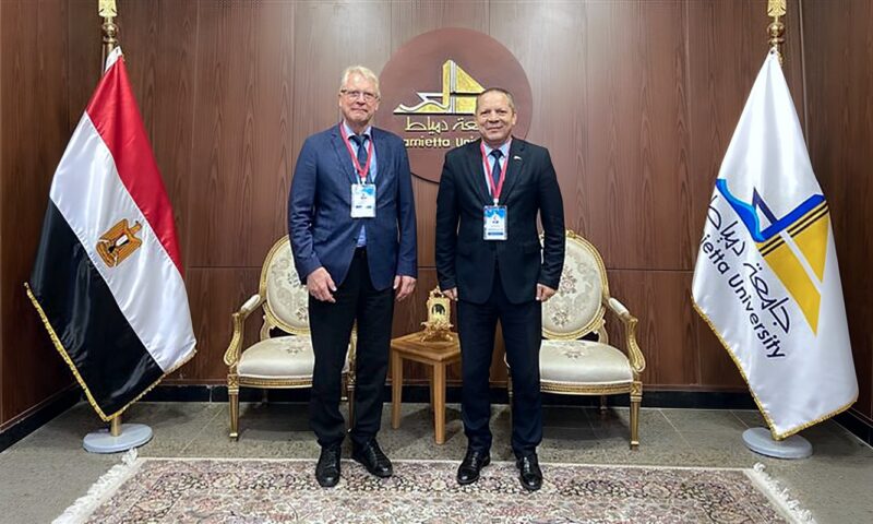 حمدان المتولي يستقبل رئيس الجامعة الألمانية للعلوم الرقمية لبحث شراكات الذكاء الاصطناعي