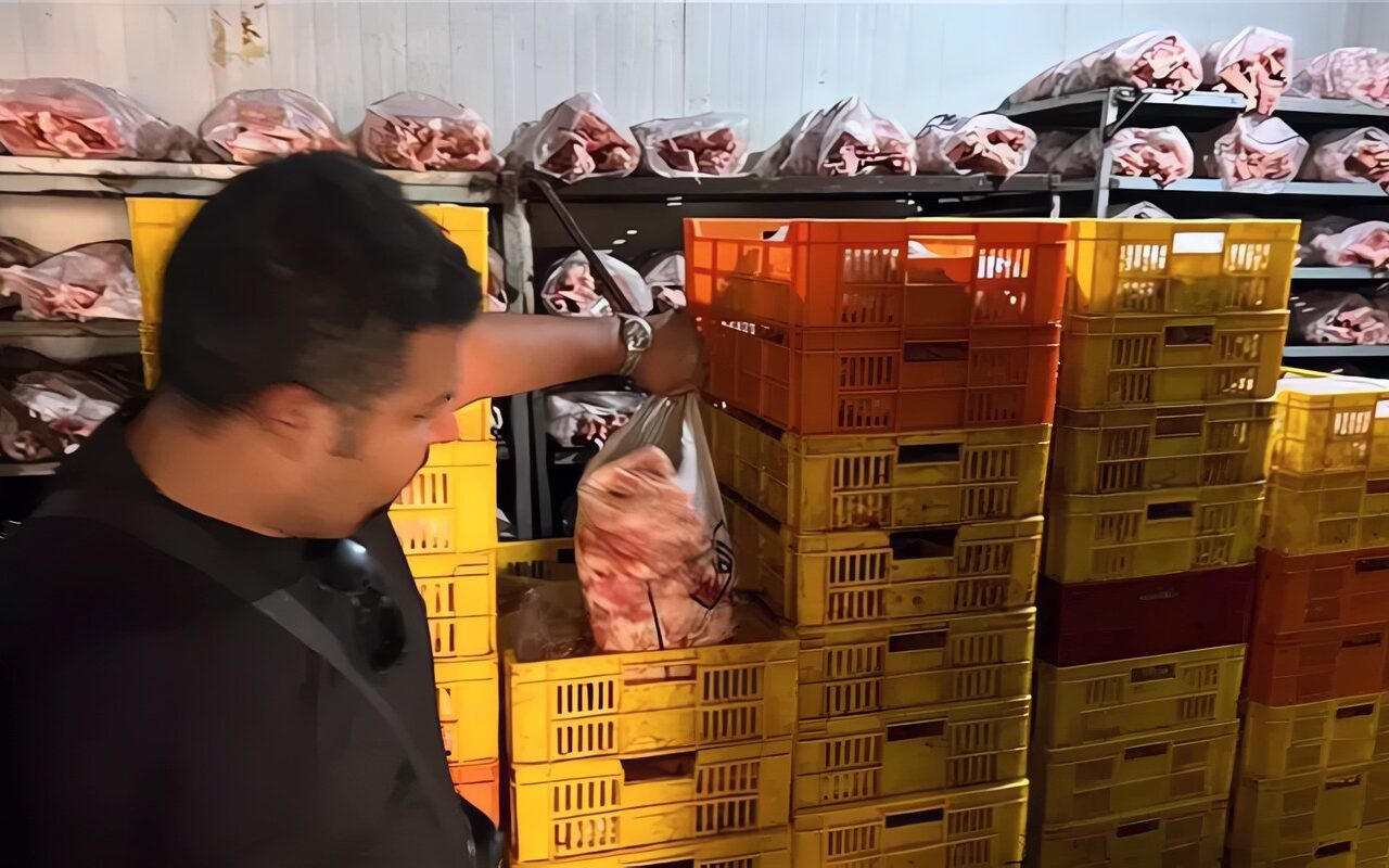ضبط 13 طن لحوم فاسدة ومذبوحة خارج المجازر بالجيزة
