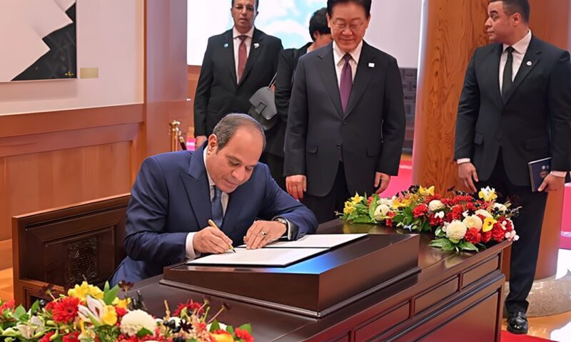 20 صورة ترصد نشاط الرئيس السيسي في كوريا الجنوبية