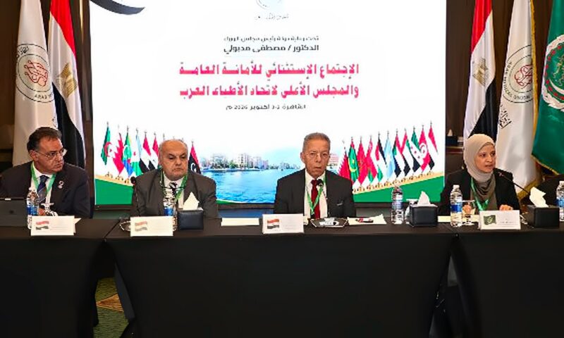 أزمات وأوجاع الأمة.. اتحاد الأطباء العرب يوسع دعمه للقطاعات الصحية المتضررة