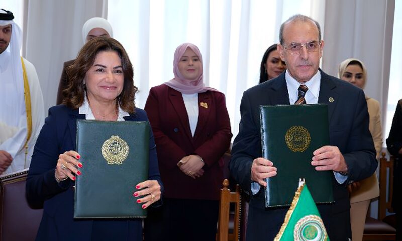 لبنان وليبيا توقعان النظام الأساسي للمركز العربي لدراسات السياسات الاجتماعية ومكافحة الفقر