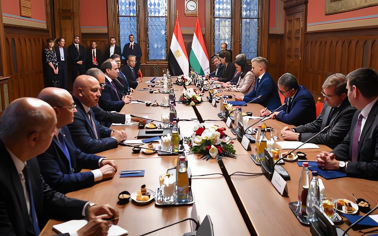 السيسي وماچار يبحثان التعاون في الطاقة والغاز وفرص الاستثمار بمنطقة قناة السويس