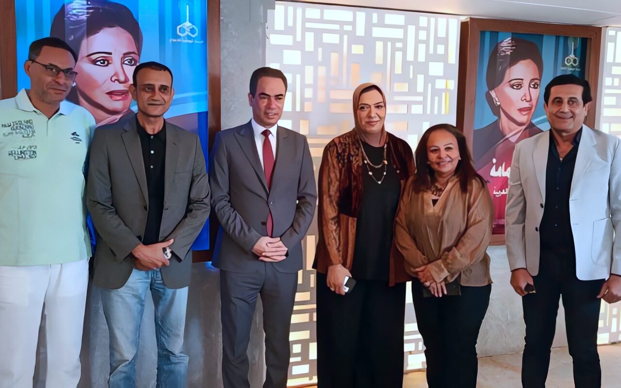 المسلماني يتفقد استديو “فاتن حمامة” بماسبيرو قبيل الافتتاح