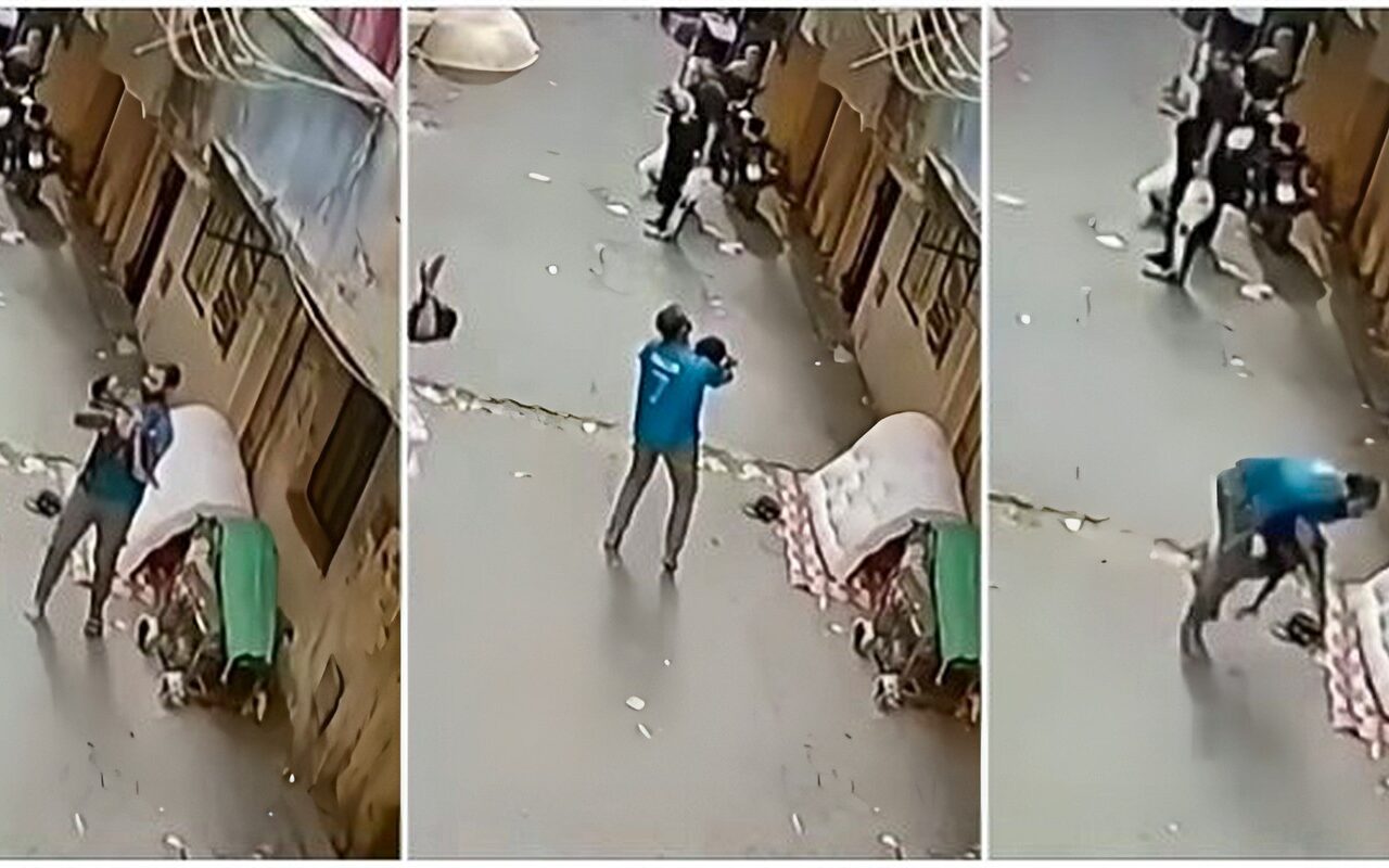 سرعة بديهة وشجاعة.. شاب ينقذ صغيرًا سقط من البلكونة وكاد يرتطم بالأرض