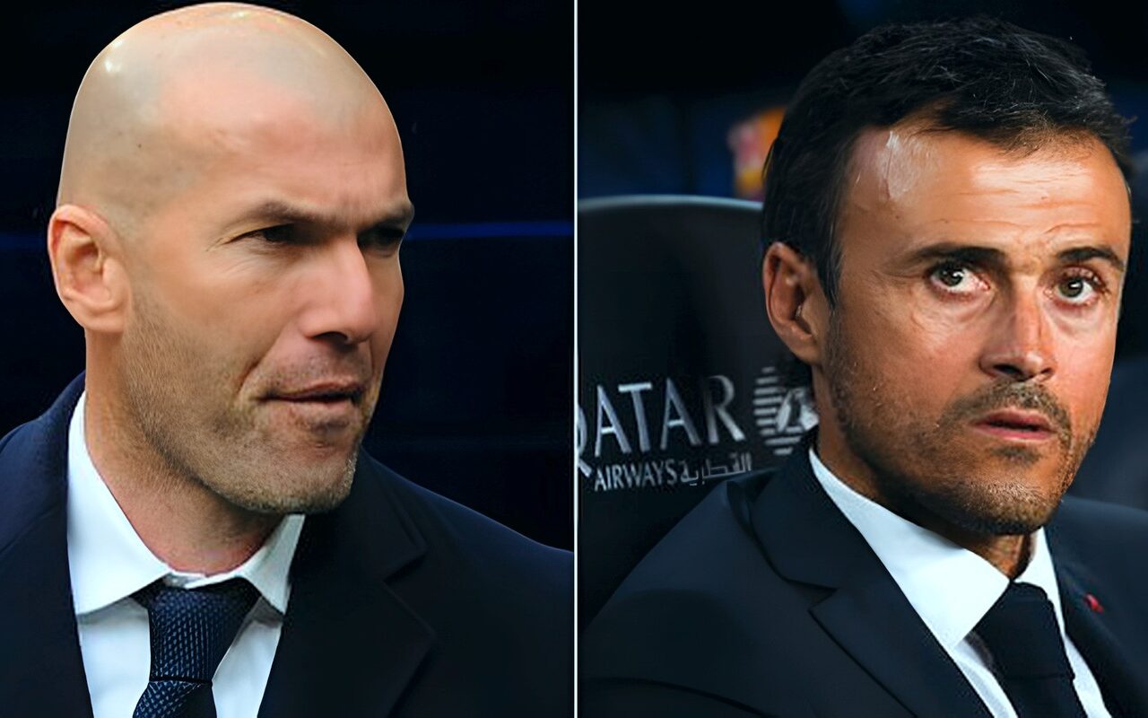 النتائج تتحدث عن نفسها.. إنريكي يكشف سر نجاح زيدان مع منتخب فرنسا