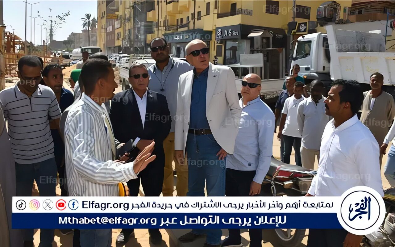 محافظ الأقصر يتفقد الأعمال النهائية لتطوير كورنيش إسنا تمهيدًا لافتتاحه خلال احتفالات العيد القومي للمحافظة
