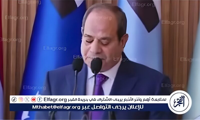 عاجل ـ الرئيس السيسي يدين الهجوم الإرهابي على كنيسة بالكرك ويؤكد تضامن مصر الكامل مع الأردن
