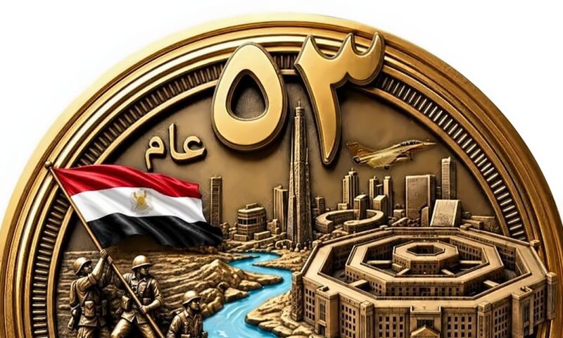 احتفالًا بذكرى انتصارات أكتوبر، وزير الدفاع ينيب قادة الجيوش والمناطق لوضع أكاليل الزهور على قبر الجندي المجهول