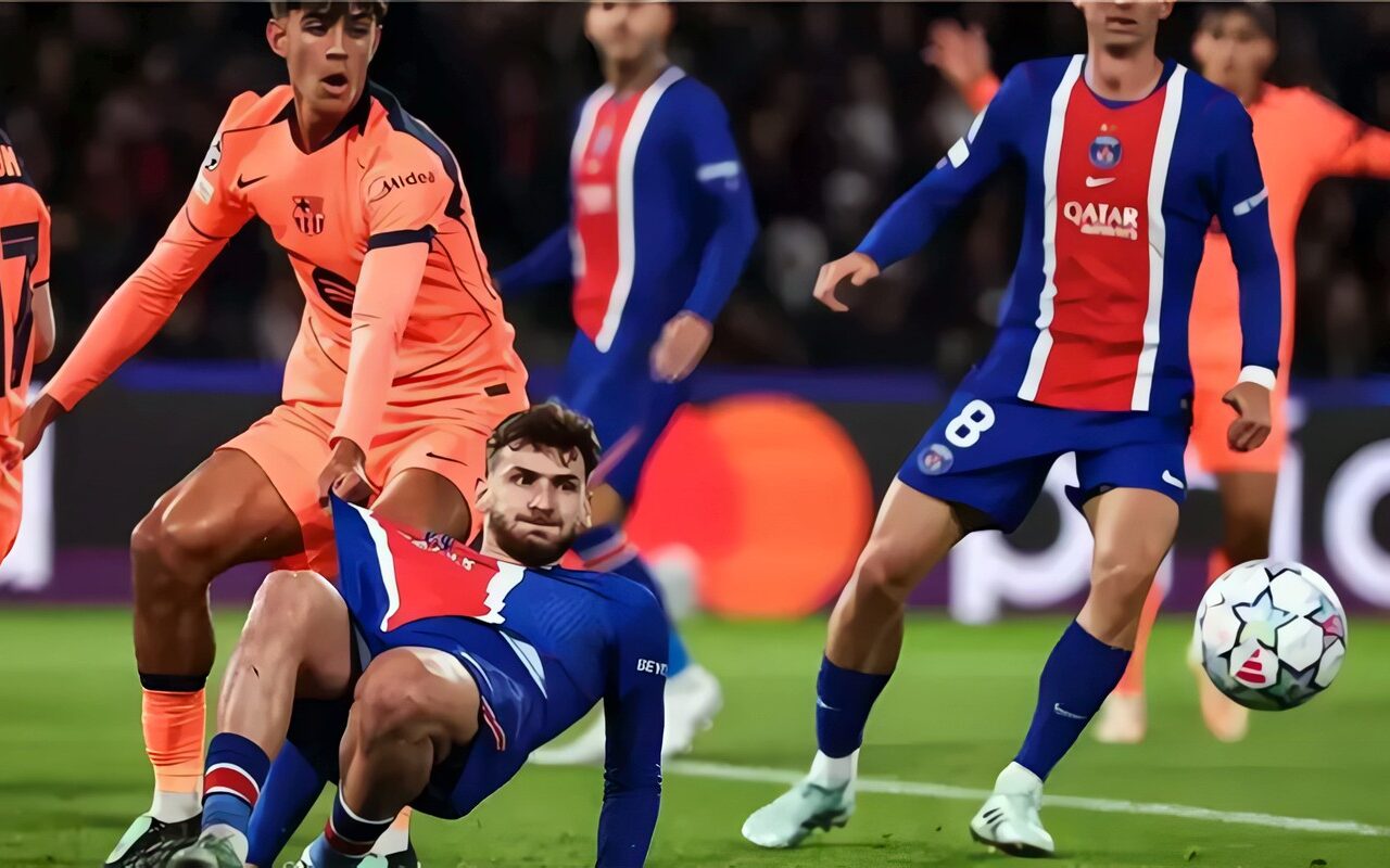 أهداف مباراة باريس سان جيرمان وبرشلونة في دوري أبطال أوروبا (فيديو)