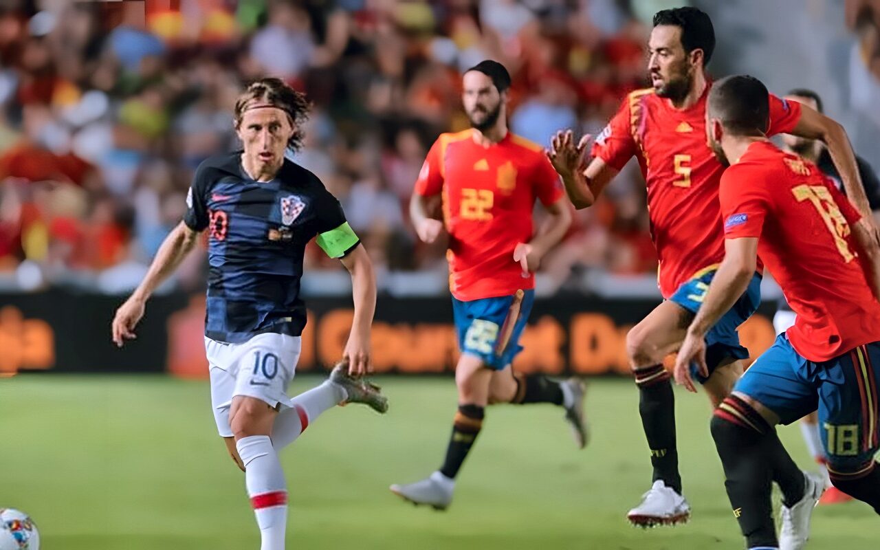 دوري الأمم الأوروبية، الموعد والقناة الناقلة لمباراة إسبانيا ضد كرواتيا